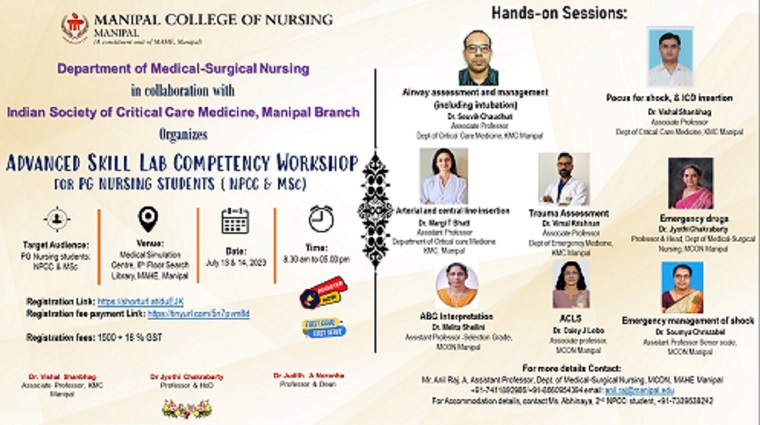 Competency Workshop for PG NURSING STUDENTS