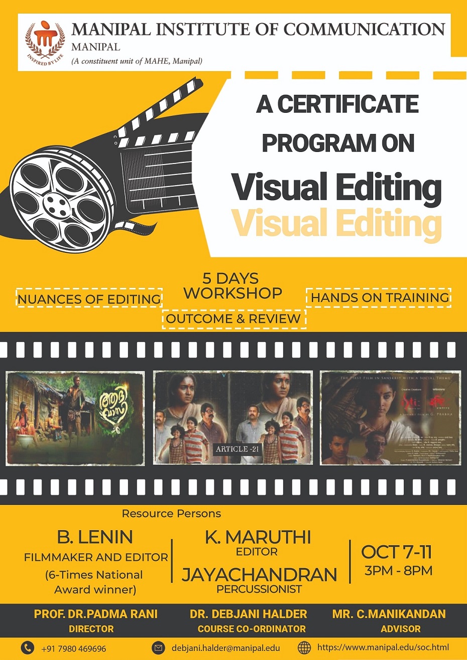 Certificate Program on Visual Editing