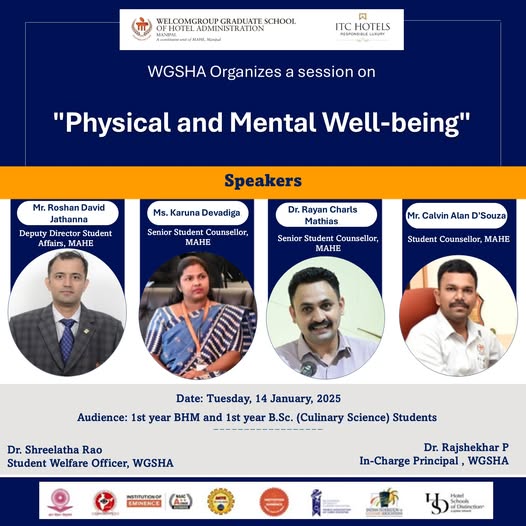 WGSHA Hosts Inspiring Session on Mental Well-Being for Students